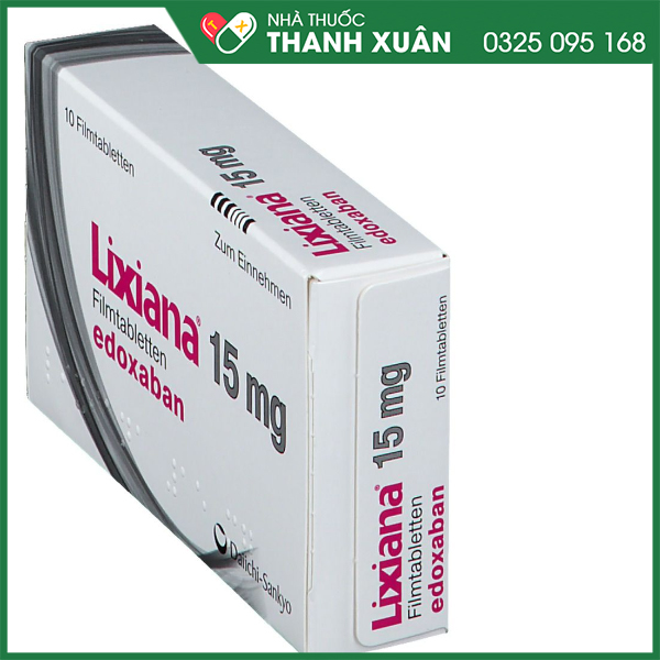 Lixiana 15mg phòng đột quỵ và thuyên tắc mạch hệ thống